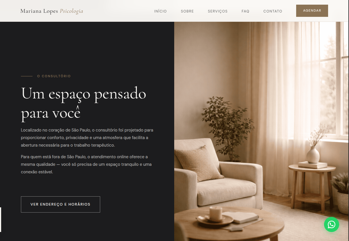 Segunda imagem de demonstração do modelo Psico Luxe v2